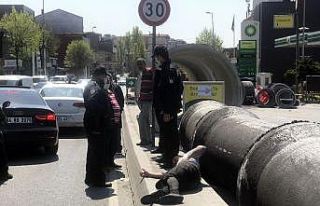 Beyoğlu’nda yaralı yakınını gören engelli...