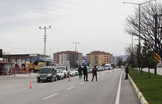Beyşehir’de araçların giriş çıkışlarına...