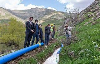Bitlis Belediyesinden ‘tarımsal sulama kanalı’...