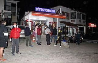 Bodrum’da 1 saatte tezgahlar boşaldı
