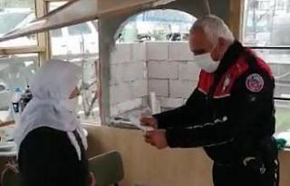 Bolu’da, 87 yaşındaki Fatma nine maaşını Milli...
