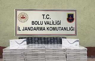 Bolu’da, kaçak tütün ve cerrahi maske operasyonu