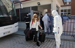 Bolu’da, karantina sürecini tamamlayan 149 kişi...