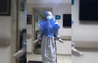 Bolu’da öğretmenler sağlık çalışanları için...