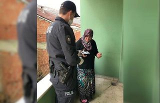 Boyabat’ta polis ekipleri vatandaşlar için seferber...