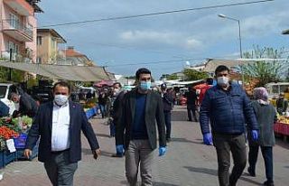 Bozdoğan Kaymakamı Ardıç, Salı Pazarı’nı...