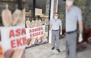 Burdur’da bir ayda 4 bin askıda ekmek dağıtıldı