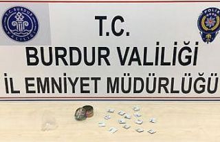 Burdur’da uyuşturucu ticareti yapan 2 şüpheli...