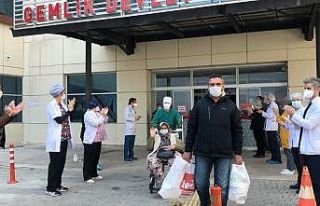 Bursa’da 9 kişi daha alkışlar eşliğinde taburcu...