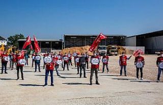 Bursa’da erken 1 Mayıs kutlaması