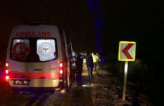 Bursa’da kontrolden çıkan otomobil 30 metre şarampole...