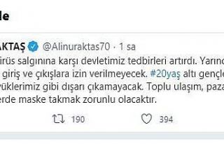 Bursa’da maske takmayanlar toplu ulaşım araçlarına...