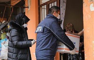Büyükçekmece’de 5 bin aileye destek kolisi