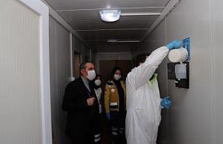 Büyükçekmece’de sağlık ocaklarına dezenfektan...