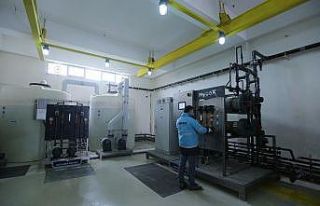 Büyükşehir kullandığı dezenfektanı kendisi...