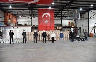 Büyükşehir saha personelini unutmadı