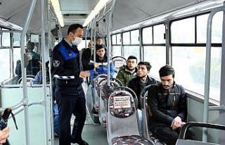 Büyükşehir’den toplu ulaşımda sosyal mesafeye...