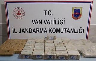 Çaldıran’da 39 kilo eroin ele geçirildi