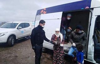 Çaldıran’da 600 aileye sıcak yemek