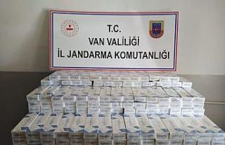 Çaldıran’da 7 bin paket kaçak sigara ele geçirildi