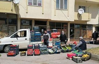 Çan Belediyesi’nden seyyar pazar uygulaması
