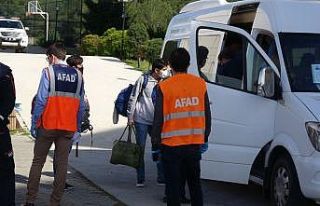 Çanakkale’de karantinada bulunan 44 kişi tahliye...