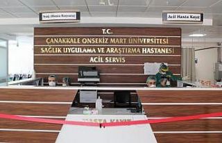 Çanakkale’de korona virüs tedavisi gören 4 hasta...