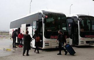 Çanakkale’ye otobüs ve minibüs girişleri durduruldu