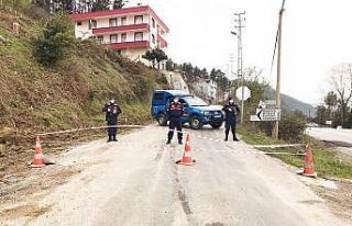 Çatalzeytin’de bir köy karantinaya alındı