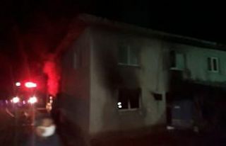 Çaycuma’da korkutan ev yangını