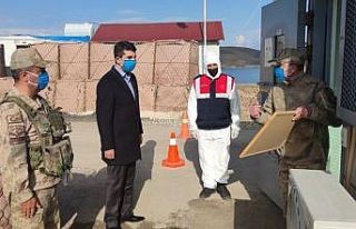 Çemişgezek’te Korona virüs tedbirleri