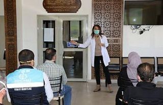 Cenaze hizmetleri personellerine korona virüs eğitimi