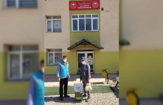 Çerezlik kabak çekirdeği tohumu dağıtıldı