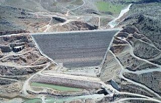 Çermik Kale Barajında çalışmalar devam ediyor