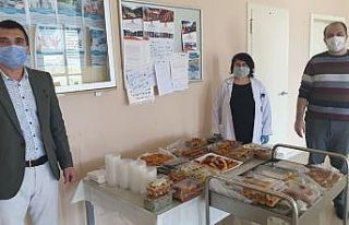 ÇEŞKA’dan sağlık çalışanlarına ikram