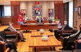 Ceyhun, Başkan Işık’ı ziyaret etti