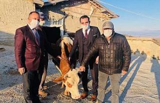 Çiçekdağlı çiftçi ’biz bize yeteriz’ kampanyasına...
