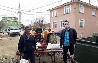 Çiftçiye ücretsiz nohut tohumu desteği