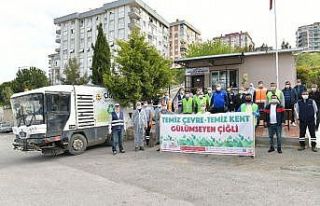 Çiğli Atatürk Mahallesinde köşe bucak temizlik