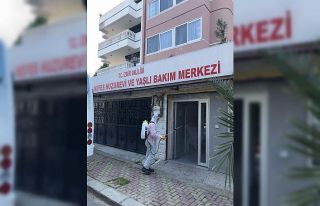 Çiğli’de huzurevlerine korona virüs temizliği