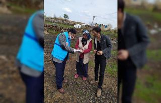 Çınar Müftülüğü personeli yaşlıların ihtiyaçlarını...