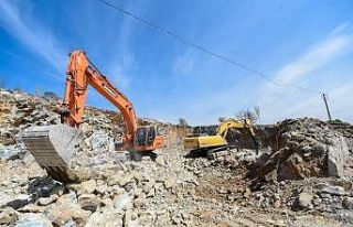 “Cinderesi Kentsel Dönüşüm” projesinin çalışmaları...