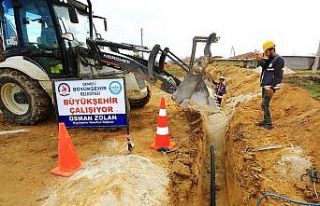 Çivril’de 6 bin 300 ton sıcak asfalt döküldü