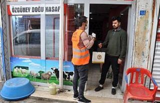 Cizre Belediyesi vatandaşlara ücretsiz maske ve...