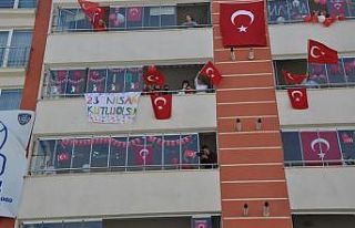 Çocukların "23 Nisan" bayramı sürprizlerle...