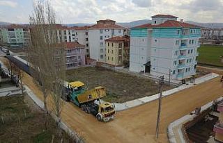 Çorum belediyesi asfalt sezonunu açtı