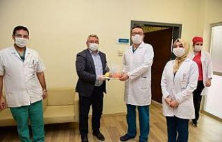 Çorum Belediyesi’nden sağlık çalışanlarına...