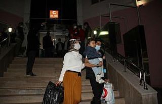 Çorum’da karantinaları biten 315 kişi memleketlerine...