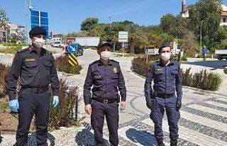 Datça’da polis ve jandarma sokağa inip birlikte...