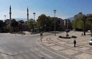 Denizli sokağa çıkma kısıtlaması sonrası hayalet...